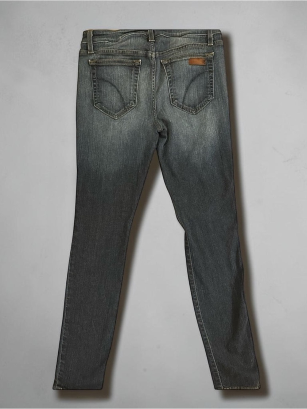 Joe’s Jeans Mid Rise Skinny Ankle Dark Wash Stretch Denim sz 28